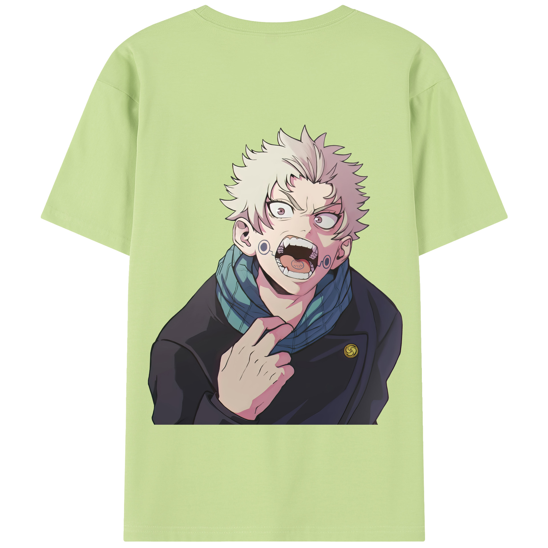 （画像用） 呪術廻戦 Jujutsu Kaisen 綿100％半袖Tシャツ（背面プリント）